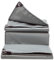 Bâche 420g/m² Robuste 1x1m 2x3m 3x4m 4x5m Couverture de bâche extérieure, Bâche de Couverture imperméable Grise, Bâches Polyvalentes avec œillets en Aluminium, Durable(2x5m)