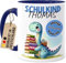 Tassenliebling® Schulkind Tasse personalisiert Junge Mädchen - Blau - Geschenk zur Einschulung - Dino Tasse - Schultüte Füllung - Schulanfang Geschenke - Grundschule Vorschule