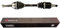 BREVE - Antriebswelle Kompatibel mit OPEL CORSA C (X01) 1.2 | 1.2 Twinport - Neu und werksseitig vorgefettet – Montageposition: Vorne Links – mit Korrosionsschutz – Komplettes Set