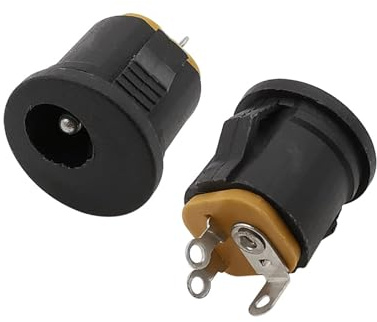 DC-022K 5,5 x 2,1 mm DC-Netzteilbuchse Buchse Panel Mount Snap-on Interface Terminals Ladestecker Adapter(20Pcs)