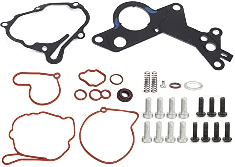 Culnflun Vacuum Fuel Tandem Pump Repair Kit, 038145209 Replacement Kit for 1.2TDI 1.4TDI 1.9TDI 2.0TDI 2.0SDI 00-10 Engine