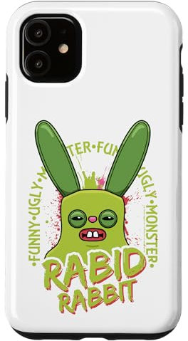 Fuggler Rabid Rabbit Originals Funny Ugly Monster Case for iPhone 11