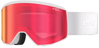 ATOMIC Four Pro M HD Ski Goggles I Medium Ski & Snowboard Goggles with HD Lens Technology for Clear Vision I Women's & Men's Ski Goggles with Live Fit Frame for Custom Fit