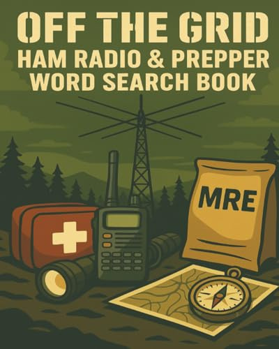 Off the Grid: Ham Radio & Prepper Word Search Book