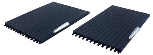 Orivin Kit de 2 rideaux porte-gobelets noirs pour voiture, remplacement des anciens modèles, adaptés à des véhicules spécifiques (référence 51166954943) compatibles avec les modèles X5, X6
