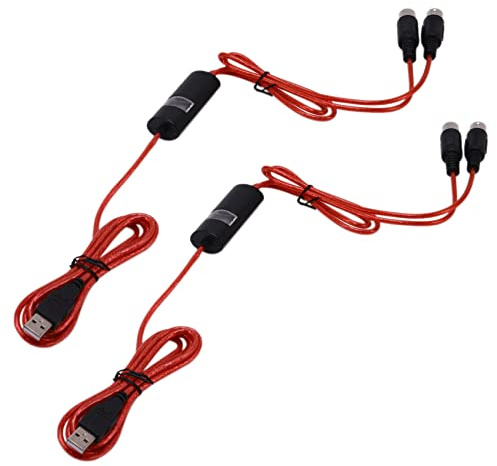 ClAZTyict 2X 5-Pin Midi to USB In-Out Cable Adapter Converter for Ios Laptop to Music Piano Keyboard