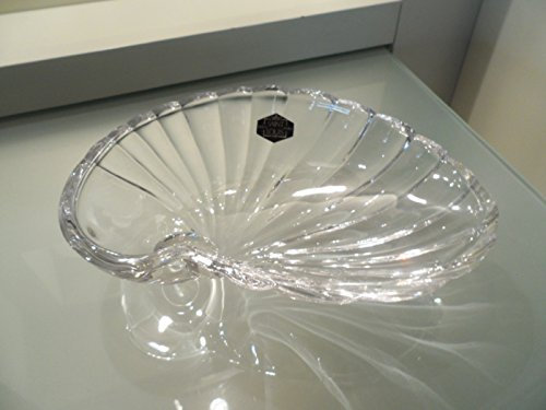 SAINT LOUIS COPPA COQUILLE EN CRISTAL 18,5 CM x 12 H 4,5 ( NON PLUS EN COLLECTION)