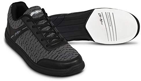 KR Strikeforce Flyer Mesh Mens Athletic Bowling Shoe Black Steel