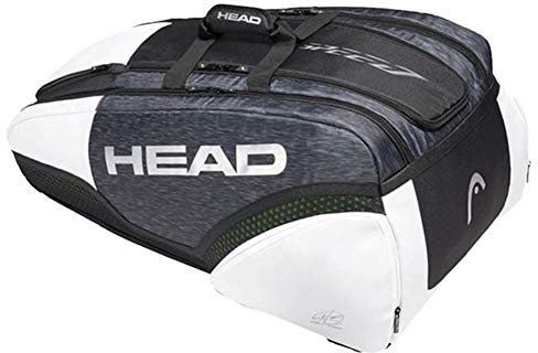HEAD Djokovic 12R Monstercombi Tennistasche Unisex Tennistasche schwarz