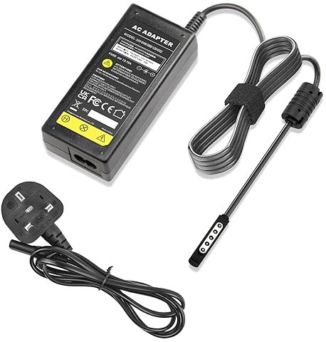 ASUNCELL 12V 3.58A Laptop Power Supply AC Adapter Charger for Microsoft Surface Pro 1, Pro 2, Surface RT, and 10.1 Windows 8 Tablets 65W 12V 3.58A