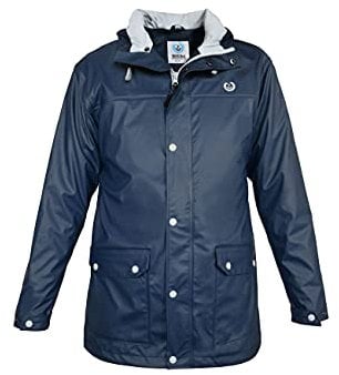 MADSea Herren Regenjacke Friesennerz 63097 navy, Farbe:Navy, Größe:S