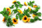 KiKiHong 3 Stück Künstliche Sonnenblumen,Sonnenblumen Girlande,Fake Girlande Reben Hängende für Outdoor Indoor Hochzeit Wand Dekoration, Gelb