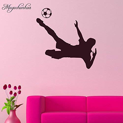 Arte Personalizzata Calcio Decorazione Della Casa Adesivi Murali In Gesso Soggiorno Decorazione Dormitorio Murale Poster 43X50Cm