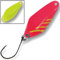 Paladin Profi Spoon Ares 2,8g - Forellenblinker, Farbe:pink-gelb/gelb