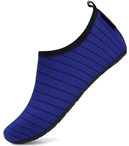 SAGUARO SAGUARO Badeschuhe Herren Schnelltrocknende Schwimmschuhe Damen Strandschuhe Unisex, Beach Blue, 6/7 UK