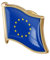 1 Stück Europäer Union Flagge Pin Abzeichen Metall Email Revers Pin Brosche Europäische Union Der Flagge Abzeichen Neuheit Zubehör