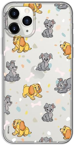 ERT GROUP mobile phone case for Apple Iphone 11 PRO original and officially Licensed Disney pattern Lady and the Tramp 002 optimally adapted to the shape of the mobile phone, partially transparent