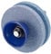 sourcing map Lawn Mower Blade Sharpener, Universal Double Layer Corundum Mower Blade Grinder Stone Wheel for Power Drill Hand Drill, Blue