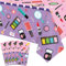 4 Pack Spa Thema Tischdecke SPA Make-up Party Tischdecken 51 x 86 '' Make-up Thema Tischabdeckung für Mädchen Spa Make-up Party Geburtstag Party Dekorationen Baby Mädchen Dusche Party Dekorationen