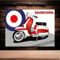 Lambretta Scooter Metal Wall Sign vintage man cave shed Quadrophenia