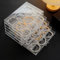 Zinaroty Acryl-Schmuck Aufbewahrungsbox, Ohrringe Aufbewahrungsbox mit 3/5 Schubladen, Clear Jewelry Organizer Für Frauen Mädchen (5 Drawers)