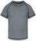 Csqtongan Jungen Schwimmshirt UV Shirt Schwimmen Top Badeshirt Kinder Kurze Ärmel Rash Guard Bademode Schnell Trocken T-Shirt Grau L