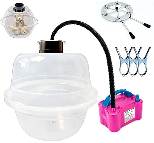 JINGEDD Ballon Stuffer Tools Kit 18 Ballon Stopfmaschine Ballon Expander Stuffer Extractor für DIY Ballon Rose Bouquet Hochzeit Geburtstag Party Geschenk Kunst Dekoration Versorgung,White