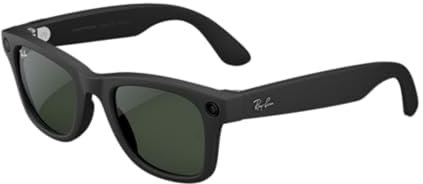 Meta Blank Square Sonnenbrille Matt Schwarz/Klar bis Graphitgrün Übergänge Regular
