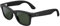 Meta Blank Square Sonnenbrille Matt Schwarz/Klar bis Graphitgrün Übergänge Regular