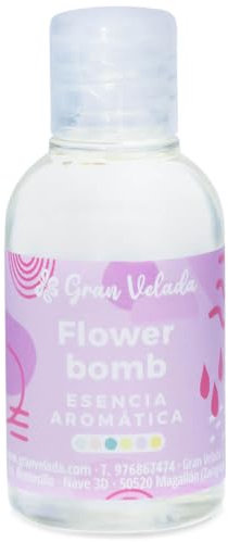 Flower Bomb Duftessenz | Intensiver und umhüllender Blumenduft | Ideal für Parfums, Seifen, Kerzen und Kosmetika | breite Anwendungsmöglichkeiten | 100 ml