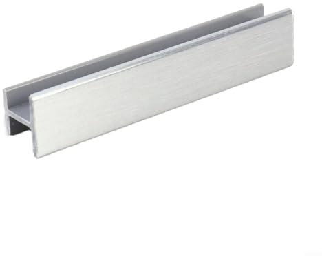 Emiif Zócalo de cocina Conector de esquina Gabinetes Base Conector 90 ° H 360 ° Plata Plinto Junta del panel (H-10cm)