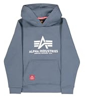 Alpha Industries Unisex Kinder Basic Hoodie Kapuzenpullover (1er Pack)