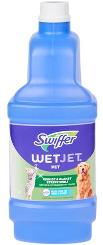 Swiffer Wetjet PET 2 x 1,25 lit. Reinigungslösung speziell für Tierhalter