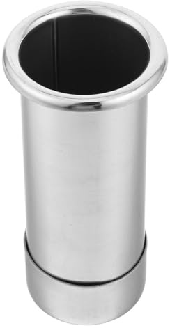 MAGICLULU Soporte Vertical para Secador de Pelo y Plancha de Pelo en Acero Inoxidable con Tapa, Almacenamiento Múltiple y Alta Capacidad para Áreas de Salón