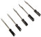 SIGEL ZB360 Ersatznadeln für Heftpistole ZB600, Stahl, 5 Stück