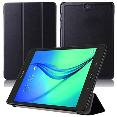 WiTa-Store Smart Cover per Samsung Galaxy Tab A SM-T550 T551 T555 9.7 Pollice Case Stand Slim Flip (Nero) Nuovo