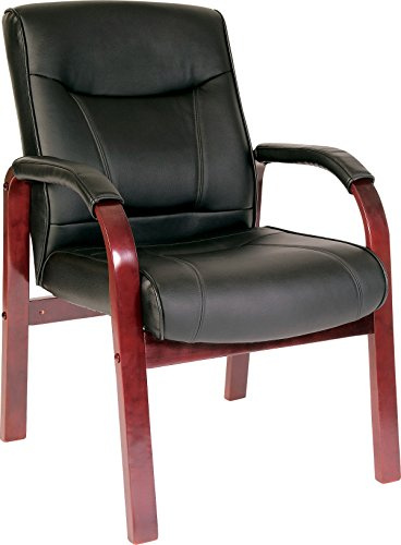Teknik Office 8511MDM Kingston Visitor Mahogany Chair