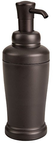 iDesign 93780EU Kent Seifenspender, Plastik, Bronze, 8.78 x 8.78 x 21.41 cm, 1 Einheiten