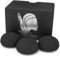 switty, Konjac Schwamm (3 Pack) aktiviert Bambus Holzkohle. Reinigung Peeling Beauty