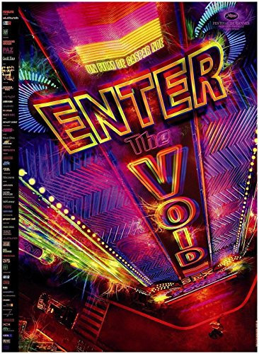 Enter The Void Kinoplakat Original, kleines Format (53 x 40, Rollen) Gaspar Noé