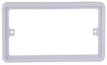 Schneider Electric Lisse White Moulded - Double Socket Spacer, GGBLSPC2, White, Pack of 5