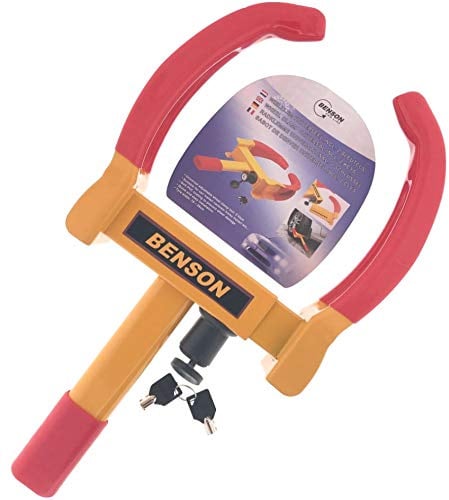 Benson 12287 Radklemme Wegfahrsperre PKW Universal inkl. 2 Schlüssel