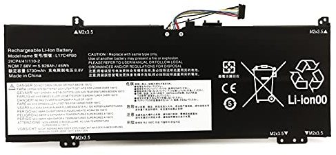 YXXM L17C4PB0 Akku für Lenovo L17M4PB0 L17C4PB2 L17M4PB2 Flex 6-14ARR Flex 6-14IKB IdeaPad 530s Serie 530s-14IKB 530s-15IKB 530s-14ARR Yoga 530-14ARR 530-14IKB Laptop Akku