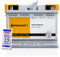 CONTINENTAL 2800012026280 Starterbatterie Autobatterie L5 12V 100Ah 900A + 1x 10g LIQUI MOLY Batterie-Pol-Fett