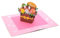 ASVP Shop 3D Pop Up Ostereier Bunny Blumenkorb Grußkarte, Handgemachte Osterkarte, Perfektes Ostergeschenk