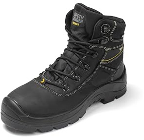 SAFETY JOGGER Sicherheitsschuhe Herren 42 EU, S3 Arbeitsschuhe Wasserdicht, Bequeme, Rutschfeste und ESD Arbeit Schuhe Männer, Kunststoffkappe Safety Shoes, Sicherheitsstiefel, auch für Damen