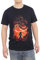 Dragon Son Goku Dragon de feu Ball Japonais Anime Manga 100% Coton Prime Manche Courte Tee-Shirt（Noir，M