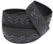 LIMIMIH 5 Meters 20 mm 25mm breites rutschfestes Wellenform Silikon Schwarz Gummiband (5M X 25MM)