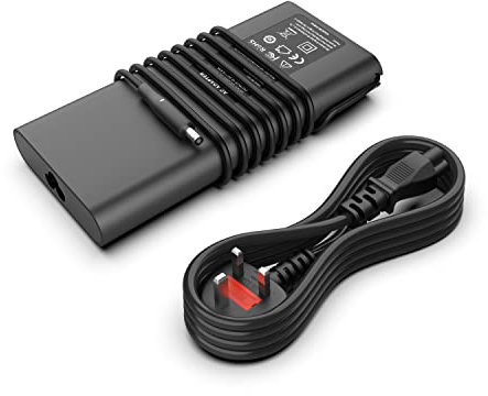 Etssembo 130w Laptop Charger Compatible with Dell XPS 15 9530 9550 9560 9570 Inspiron 13 7347 13 7348 7459 Precision M2800 M3800 5510 5520 5530 DA130PM130 HA130PM130 6TTY6 Adapter Power Cord
