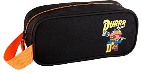 Fortnite Schulmäppchen - ToyBags - Gamer Case - Design mit seitlichem Griff - Tasche mit 1 Fach - Innenfutter und Reißverschluss - 10 × 21 × 8 cm, bunt, Mediano, Federmäppchen Schule Fortnite